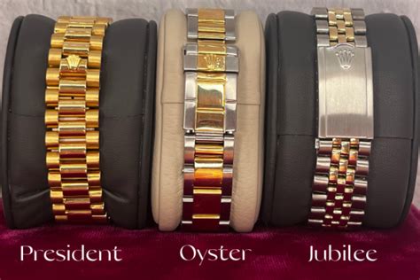 rolex type of bracelet|different types of rolex bracelet.